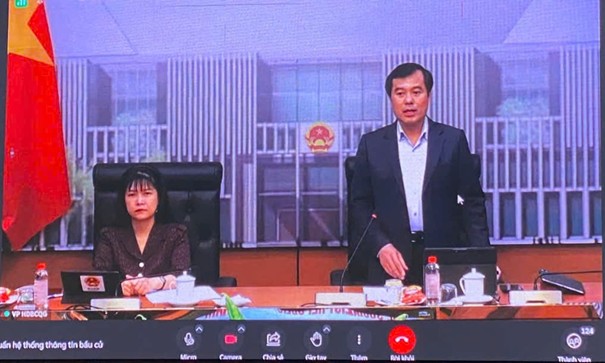 Hội đồng Bầu cử Quốc gia tổ chức tập huấn phần mềm Hệ thống quản lý thông tin bầu cử